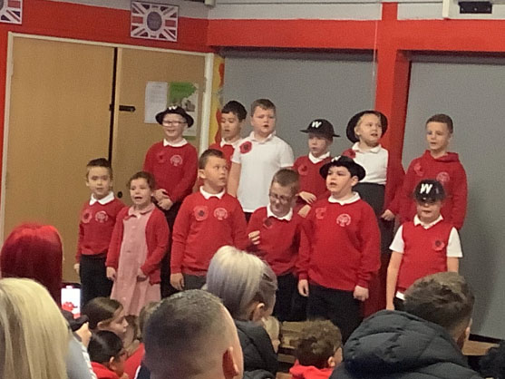 Year Three's Remembrance Assembly