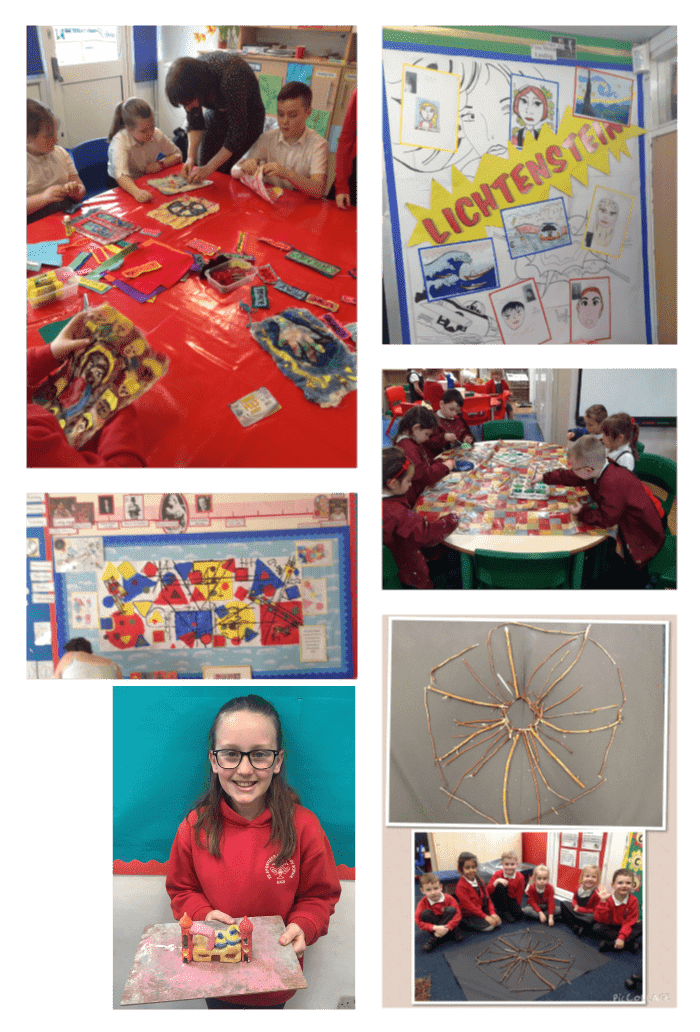 Art class in 12 Apostles Primary