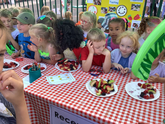Whole school food and music festival - July 2022